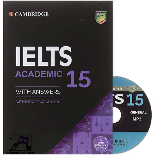کتاب Cambridge Practice Tests for IELTS 15 | کمبریج پرکتیس تستز فور آیلتس 15