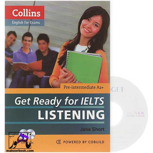کتاب Collins Get Ready For IELTS Listening Pre-intermediate کالینز گت ردی