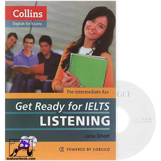 کتاب Collins Get Ready For IELTS Listening Pre-intermediate کالینز گت ردی