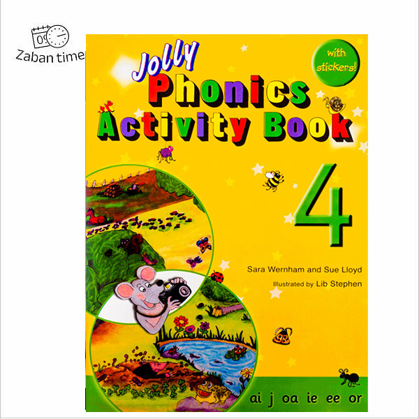 کتاب Jolly Phonics 4 Activity Book