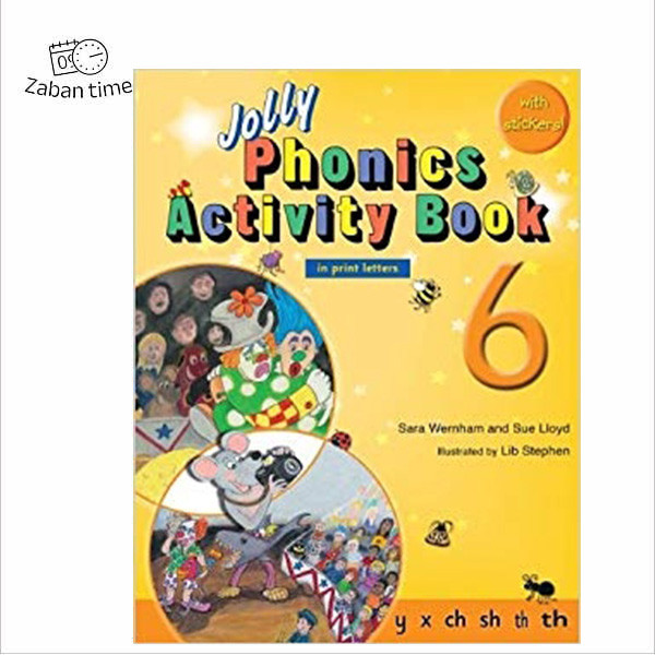 کتاب Jolly Phonics 6 Activity Book