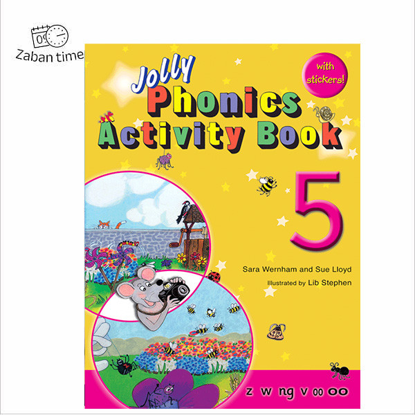 کتاب Jolly Phonics 5 Activity Book