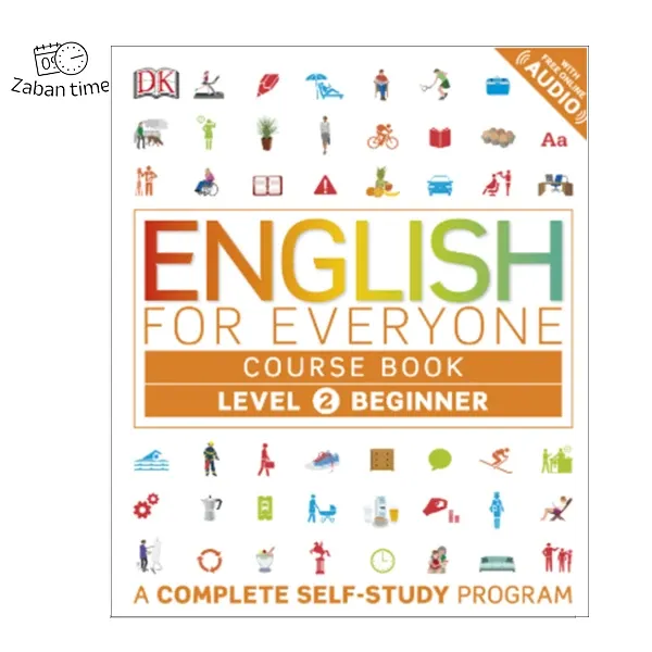 کتاب English for Everyone Level 2 Course Book + Practice Book