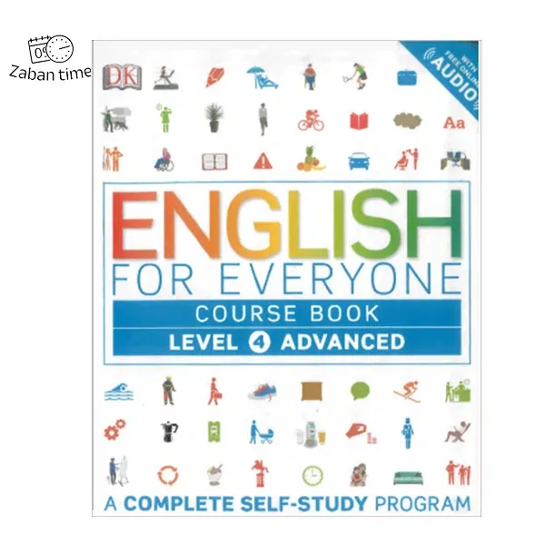 کتاب English for Everyone Level 4 Advanced Course Book + Practice Book