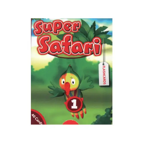 فلش کارت Flashcards Supersafari 1