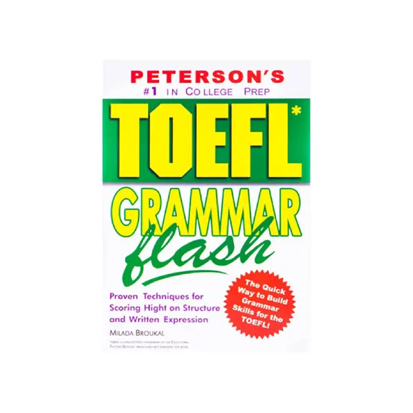 کتاب زبان TOEFL Grammar Flash