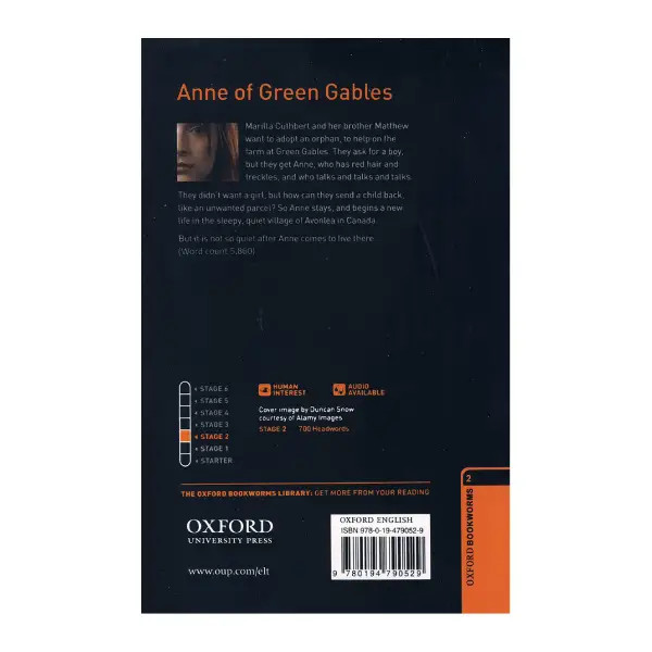 کتاب بوک ورم Anne of Green Gables