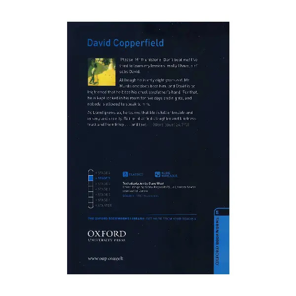 کتاب بوک ورم David Copperfield
