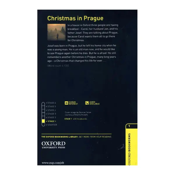 کتاب بوک ورم Christmas in Prague