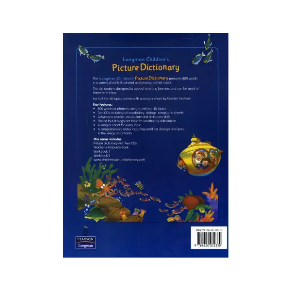 کتاب دیکشنری Longman Childrens Picture Dictionary (Blue)