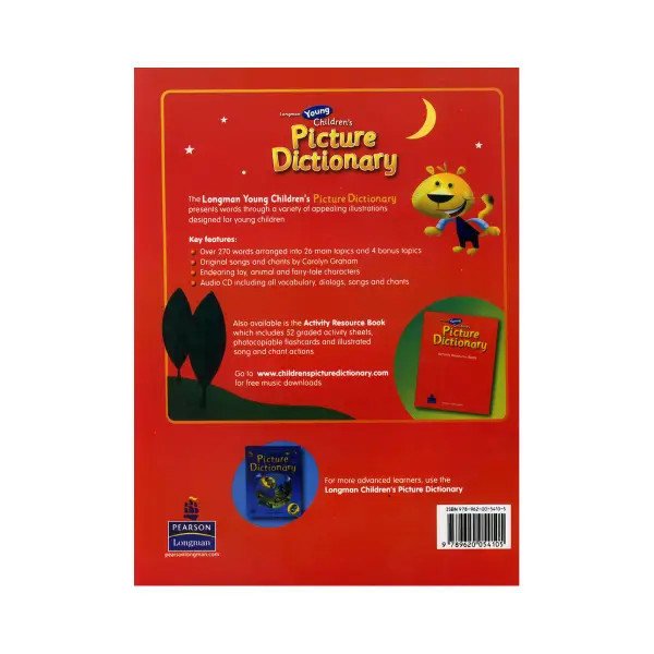 کتاب دیکشنری Longman Young Childrens Picture Dictionary (Red)