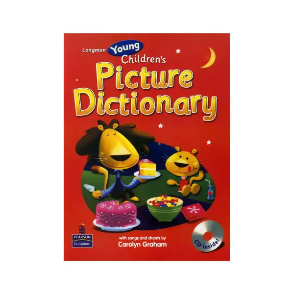کتاب دیکشنری Longman Young Childrens Picture Dictionary (Red)