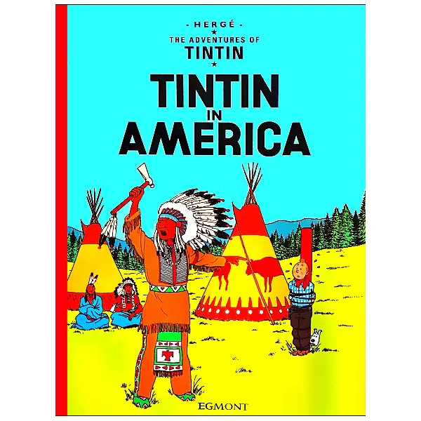 کتاب داستان Tintin In America