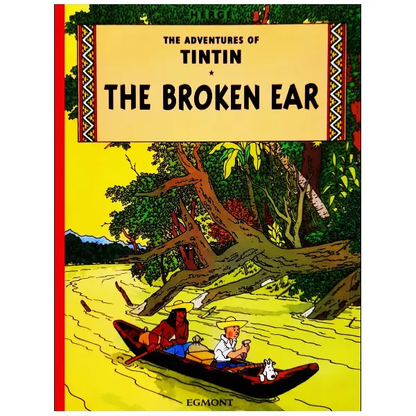 کتاب داستان Tintin The Broken Ear