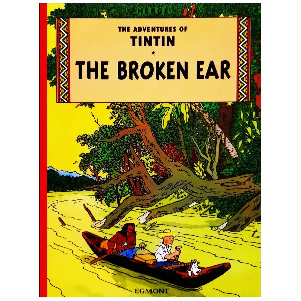 کتاب داستان Tintin The Broken Ear