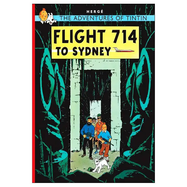 کتاب داستان Tintin Flight 714 to Sydney