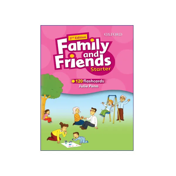 فلش کارت Flashcards Family And Friends Starter Second Edition
