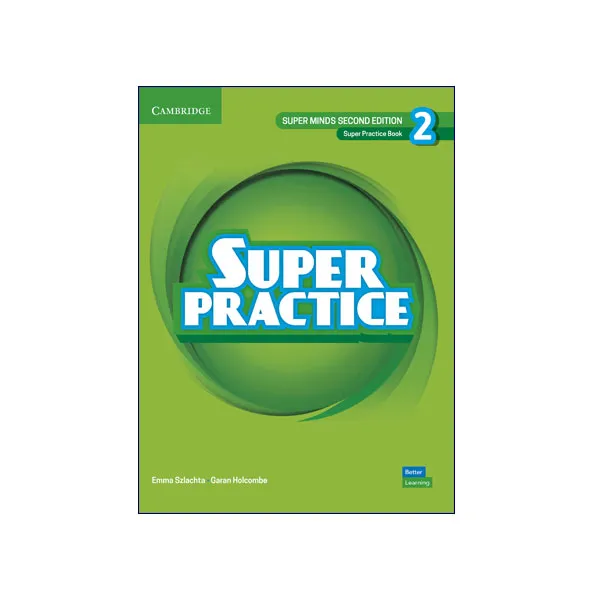 کتاب زبان سوپر پرکتیس Super Minds 2nd Edition 2 Super Practice Book