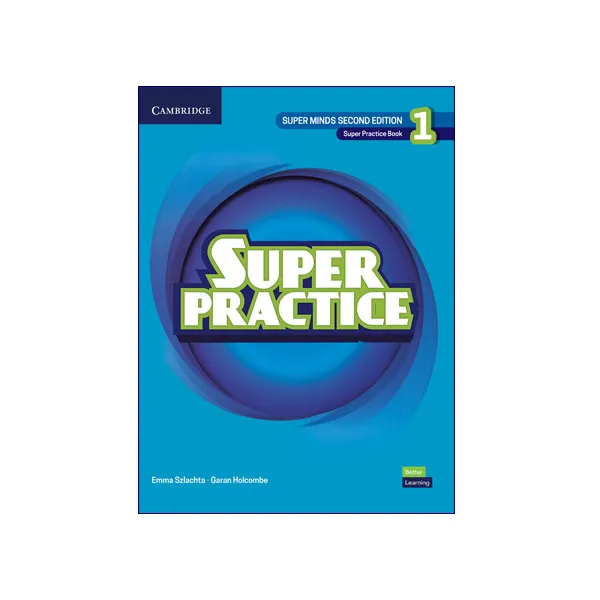 کتاب زبان سوپر پرکتیس Super Minds 2nd Edition 1 Super Practice Book