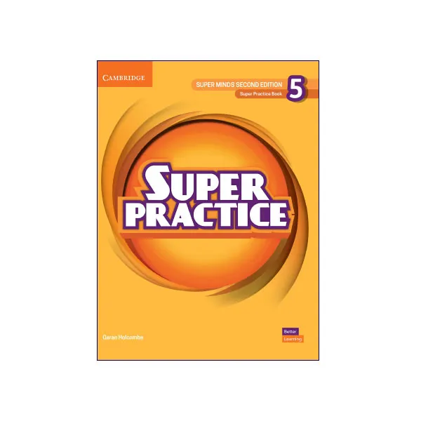 کتاب زبان سوپر پرکتیس Super Minds 2nd Edition 5 Super Practice Book