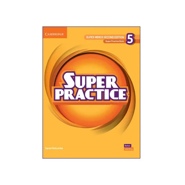کتاب زبان سوپر پرکتیس Super Minds 2nd Edition 5 Super Practice Book