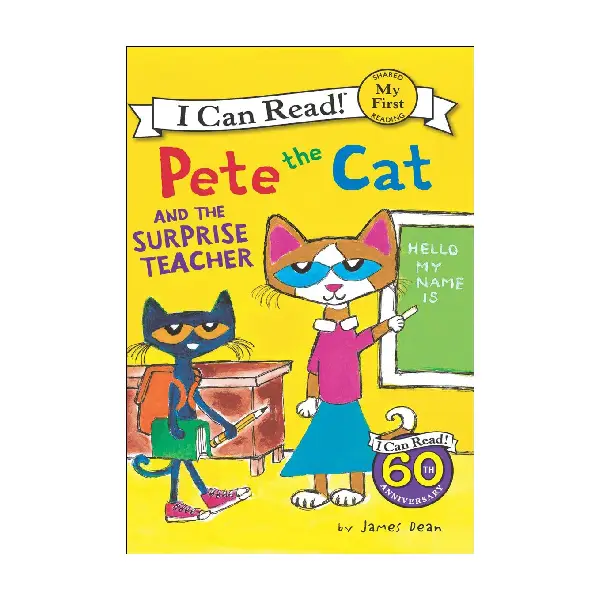 کتاب داستان Pete the Cat and the Surprise Teacher