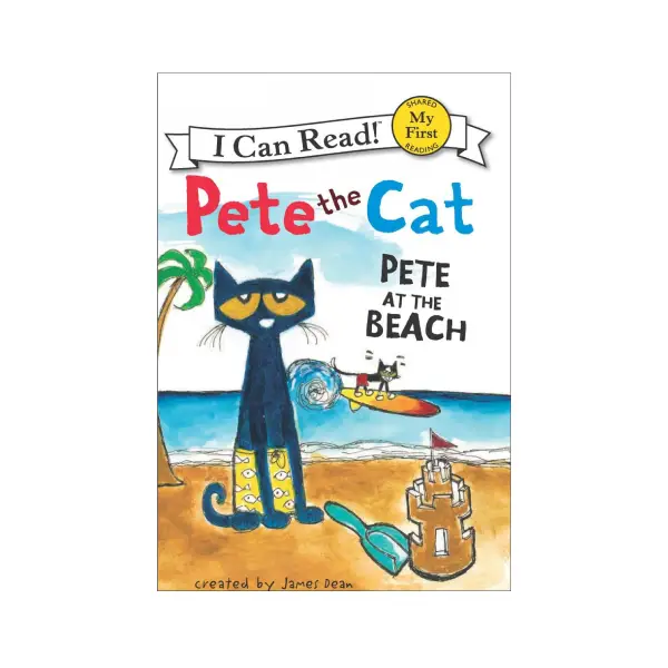 کتاب داستان Pete the Cat Pete at the Beach