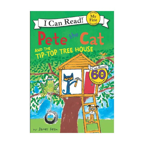 کتاب داستان Pete the Cat and the Tip-Top Tree House