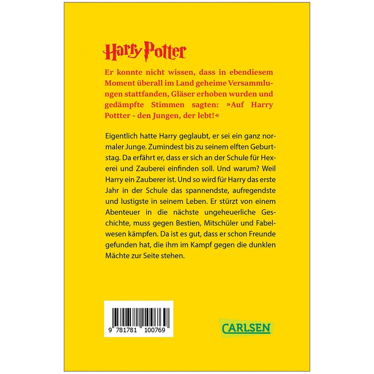 Harry Potter German رمان هری پاتر 1 آلمانی جلد سخت
