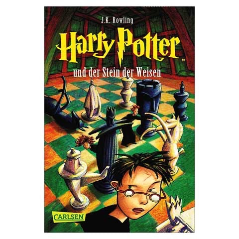 Harry Potter German رمان هری پاتر 1 آلمانی جلد سخت