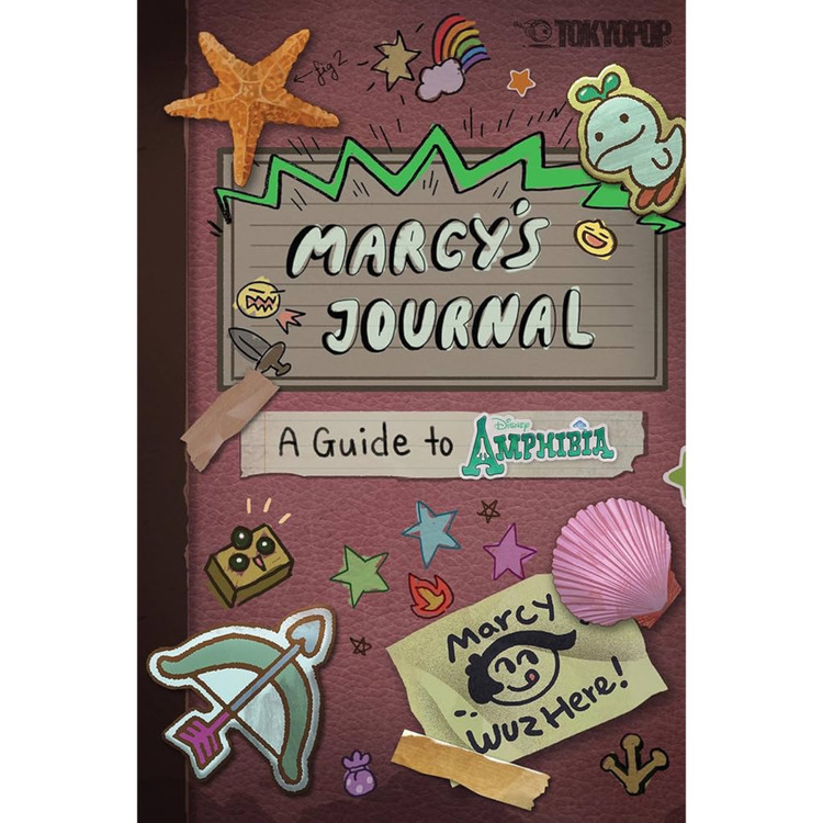 کتاب آبشار جاذبه Disney Manga Marcys Journal A Guide to Amphibia
