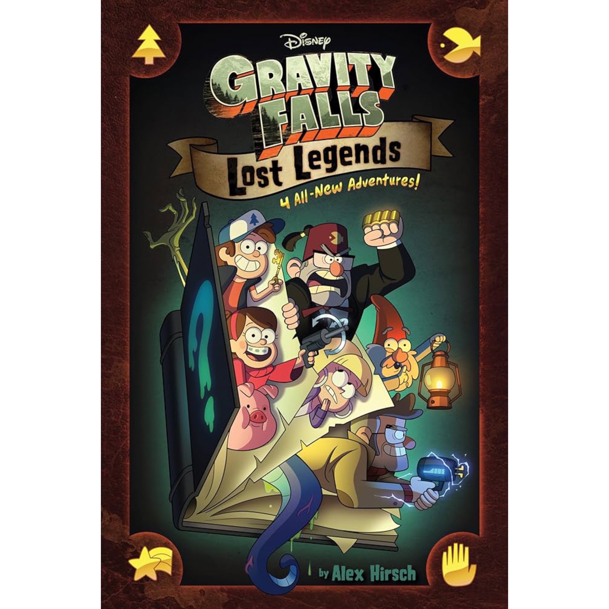 کتاب آبشار جاذبه Gravity Falls Lost Legends
