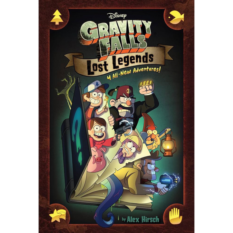 کتاب آبشار جاذبه Gravity Falls Lost Legends