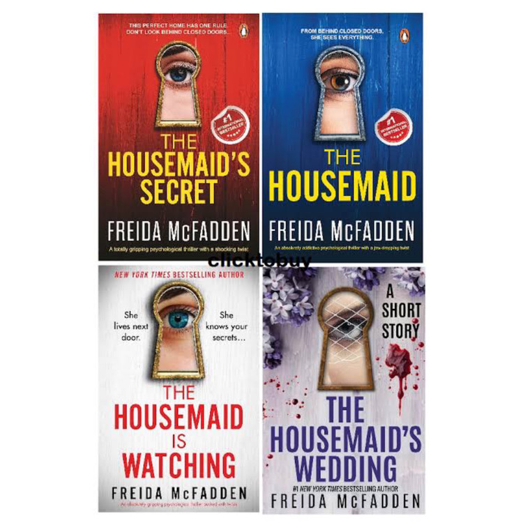 پک چهارتایی کتاب خدمتکار The Housesmaid Full Pack متن کامل بدون حذفیات