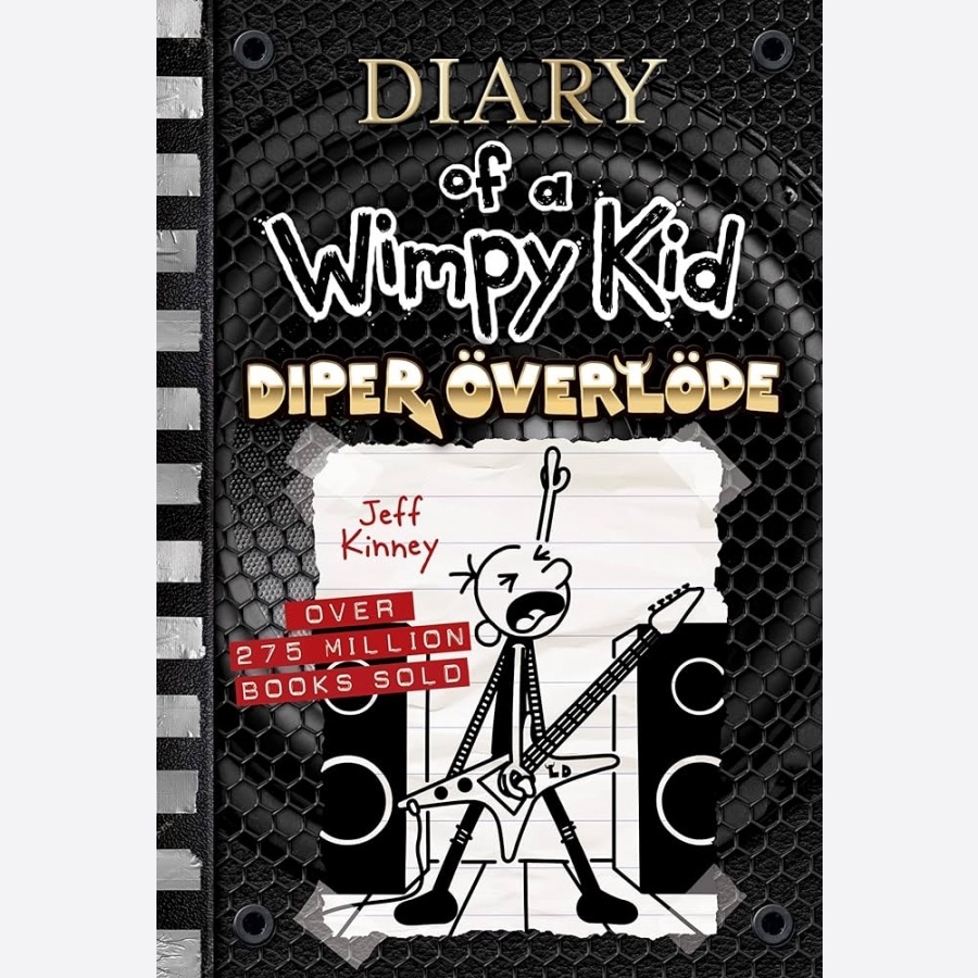 کتاب خاطرات یک بچه چلمن 17 Dairy of a Wimpy Kid Diper Overlode