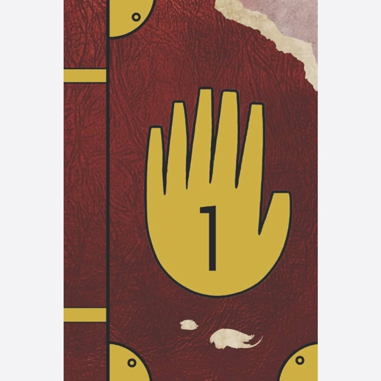 کتاب زبان اصلی آبشار جاذبه Gravity Falls 1
