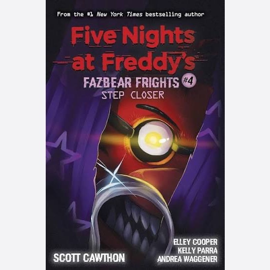 کتاب زبان اصلی Five nights At Freddys 4