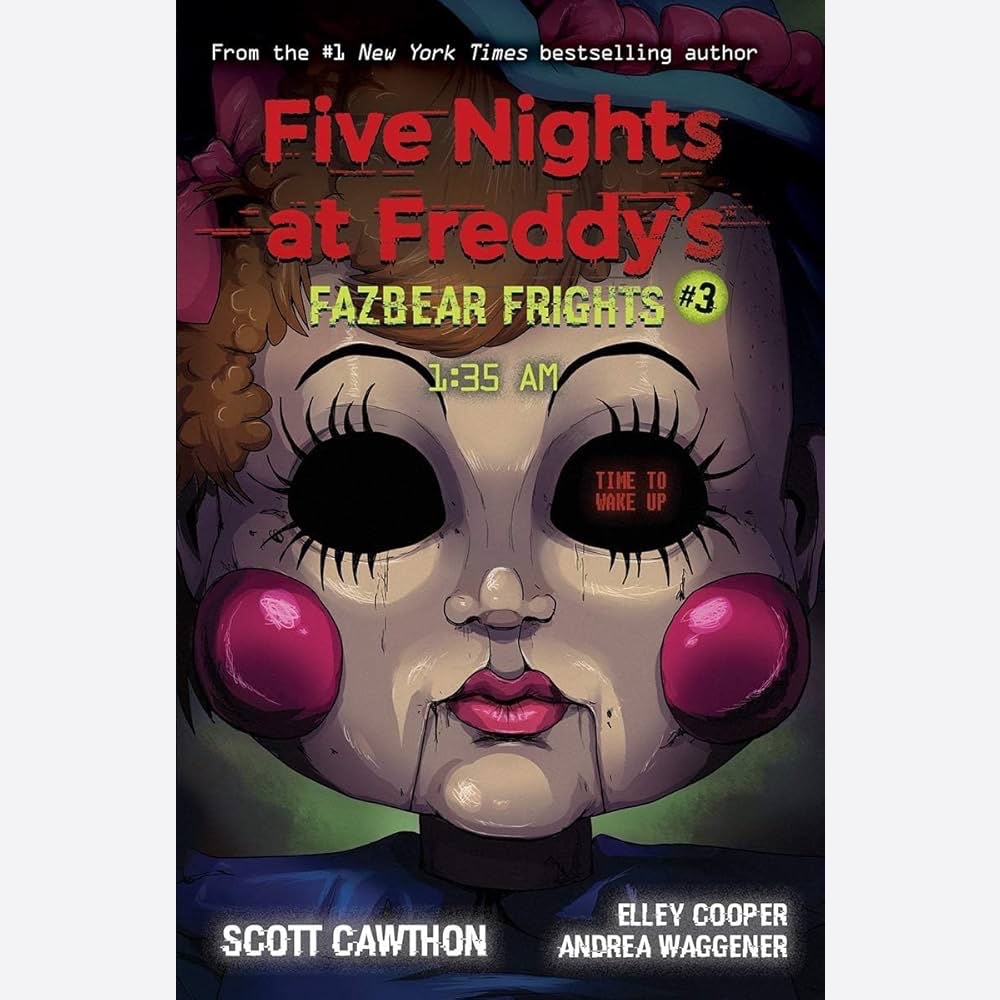 کتاب زبان اصلی Five Nights Freddys 3