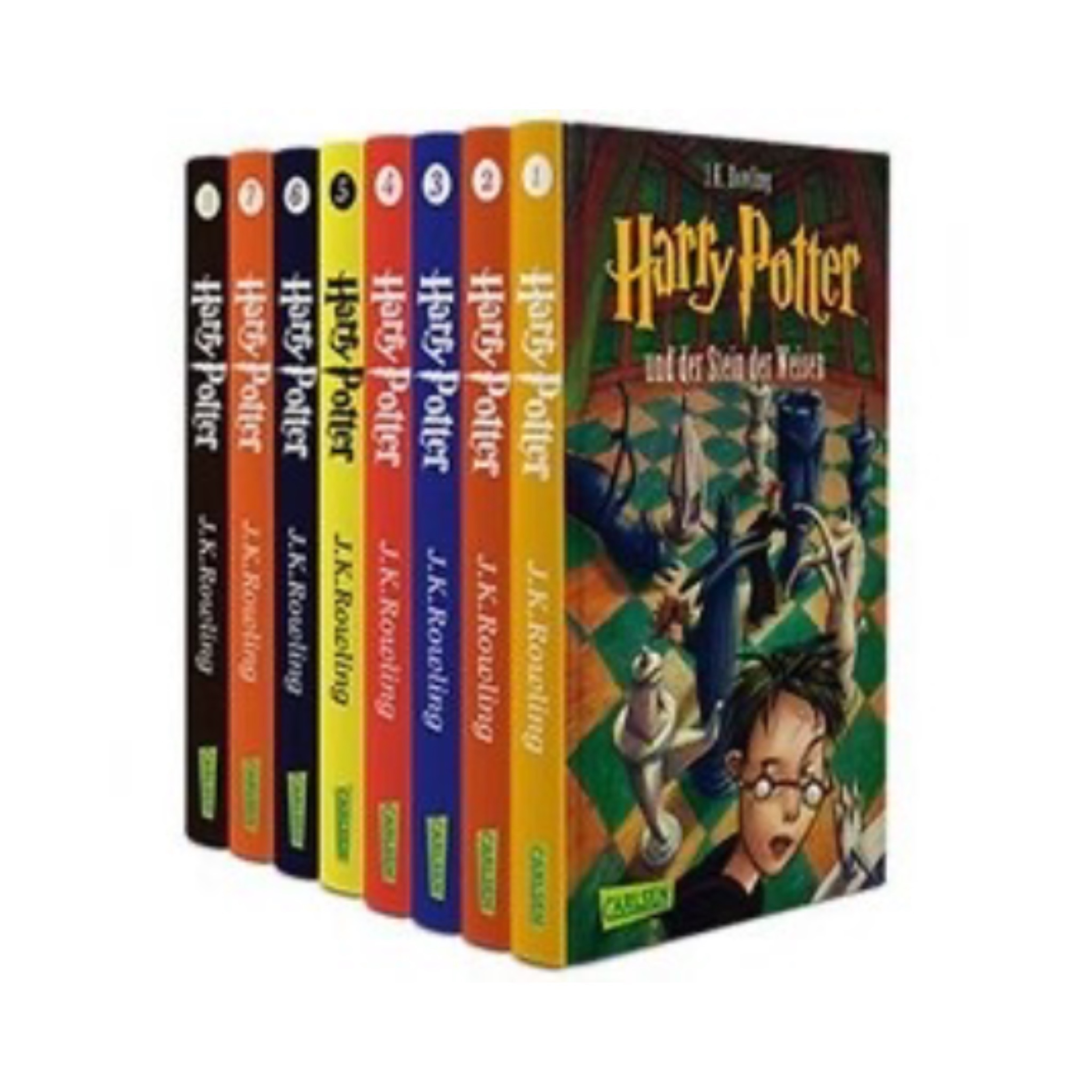 دوره هشت جلدی هری پاتر آلمانی Harry Potter German Full Pack