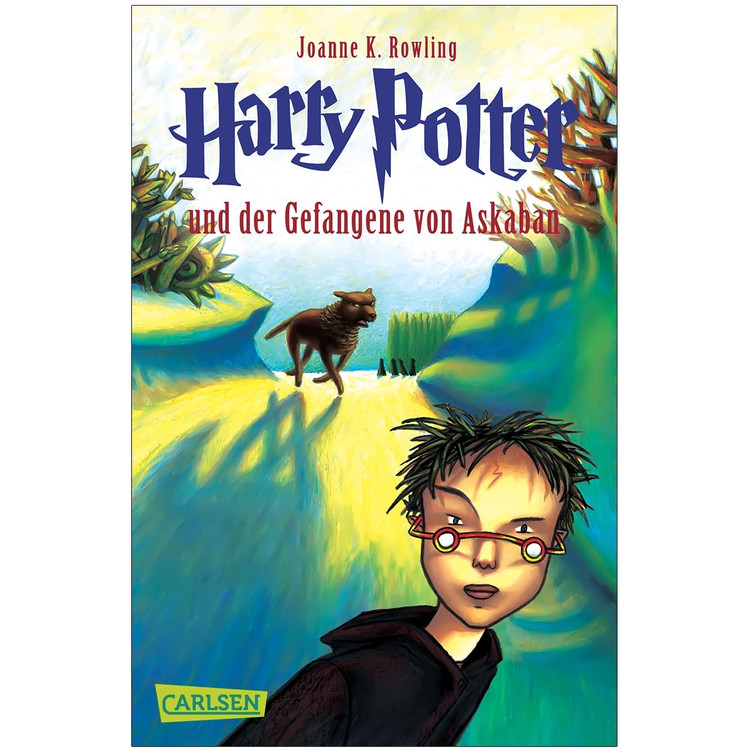 HARRY POTTER 3 GERMAN کتاب رمان آلمانی هری پاتر 3 جلد سخت
