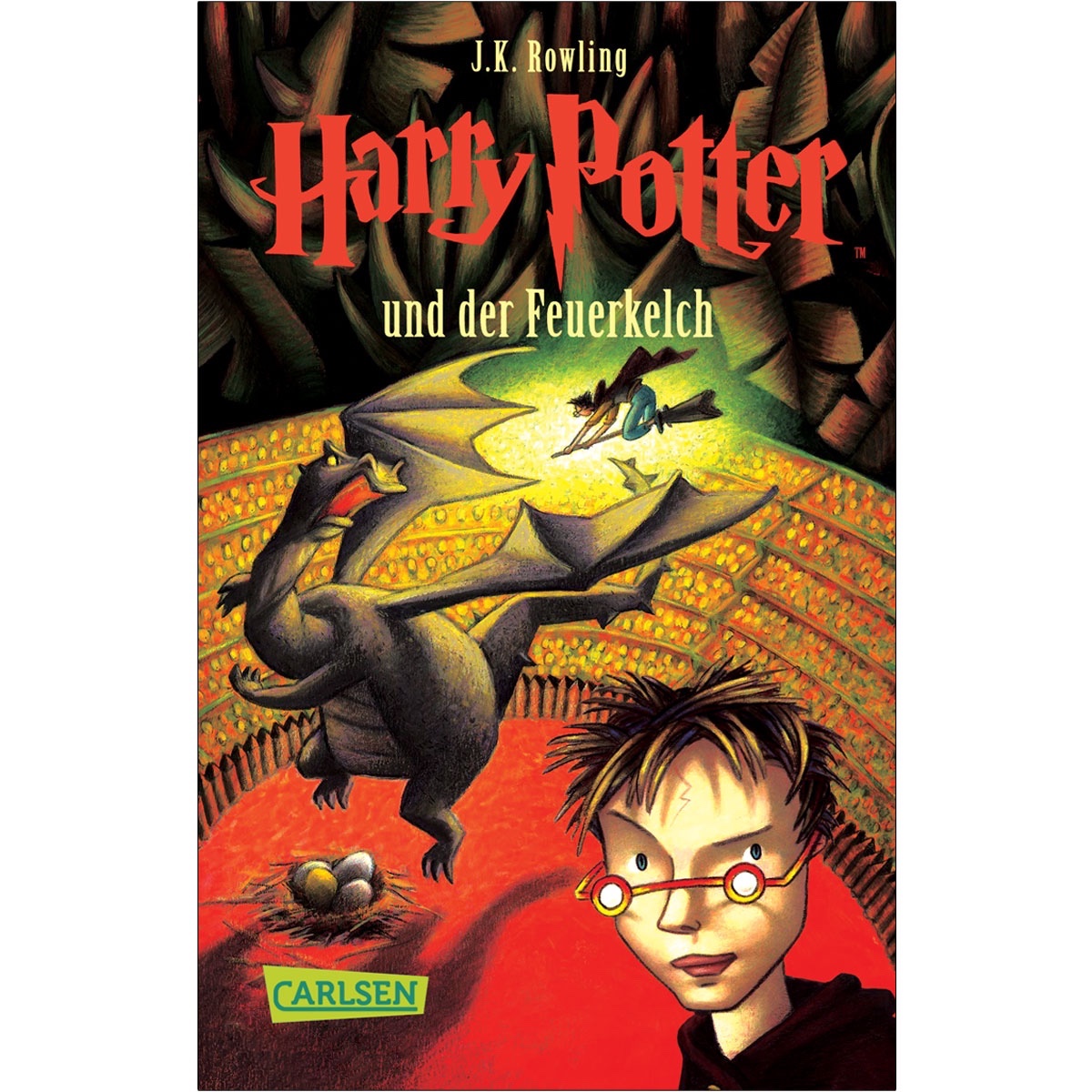 کتاب رمان آلمانی هری پاتر 4 Harry Potter German جلد سخت