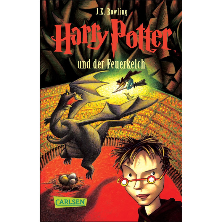 کتاب رمان آلمانی هری پاتر 4 Harry Potter German جلد سخت