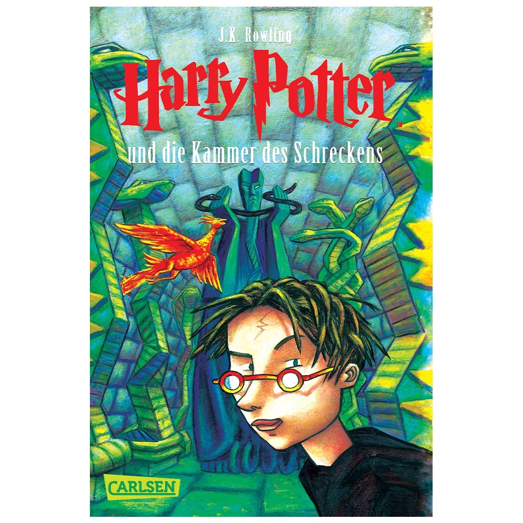HARRY POTTER 2 GERMAN کتاب رمان آلمانی هری پاتر جلد سخت