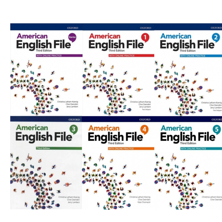 مجموعه کامل کتاب های American English File 3rd ویرایش سوم