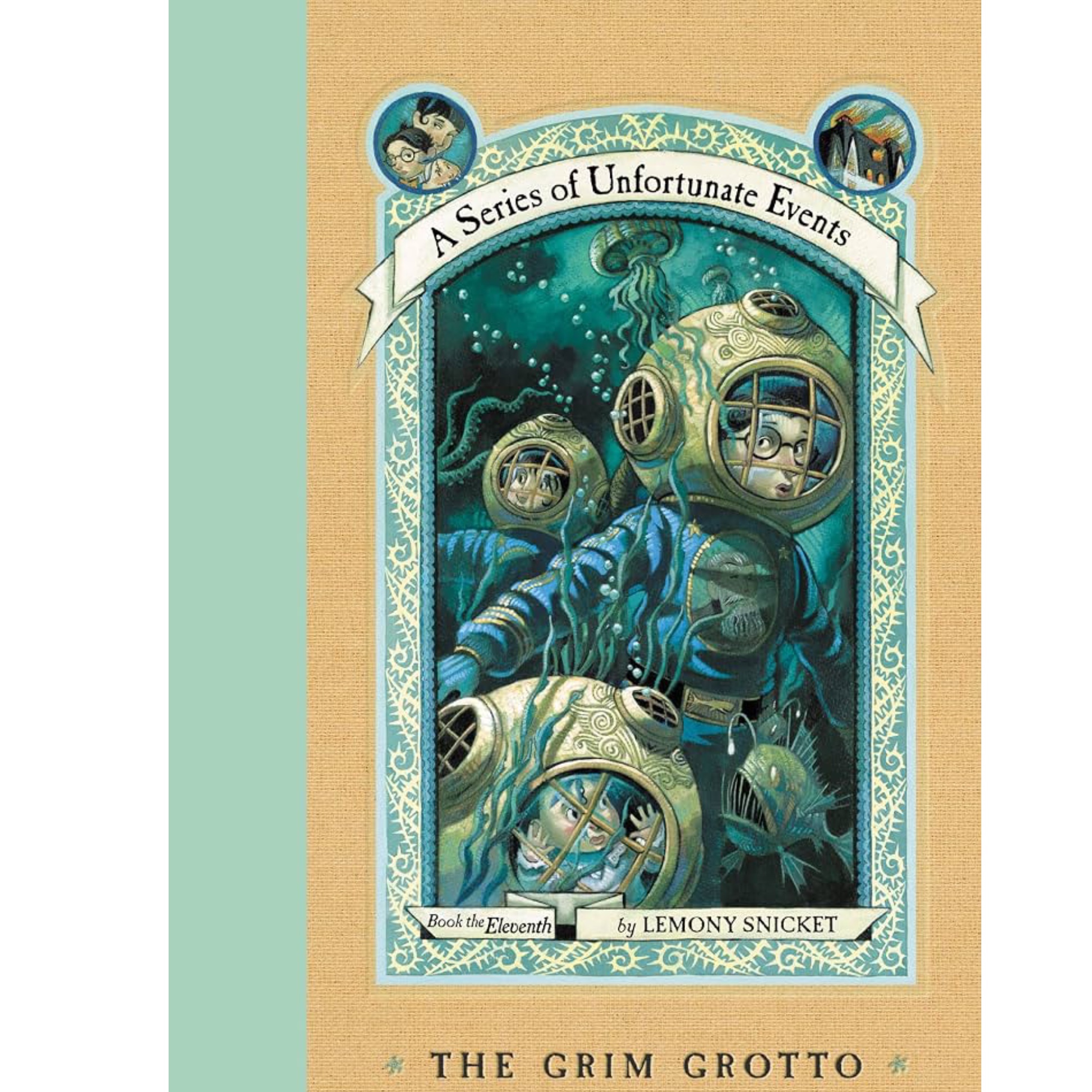 کتاب The Grim Grotto ( رمان غار گریم A Series of Unfortunate Events Book 11)