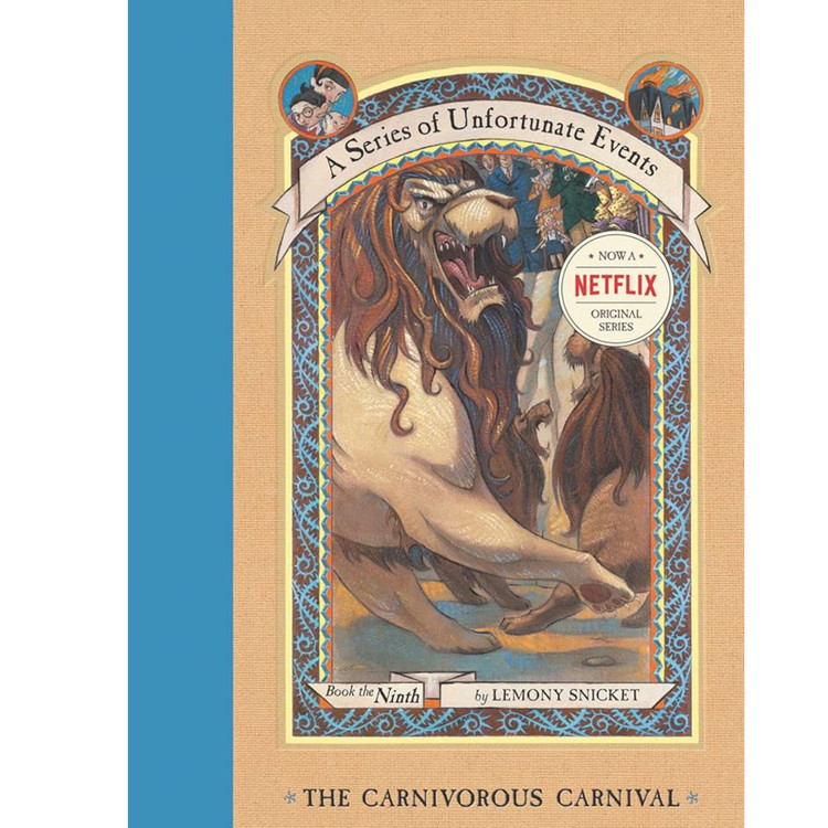 کتاب The Carnivorous Carnival ( رمان کارناوال گوشتخواران A Series of Unfortunate Events Book 9)