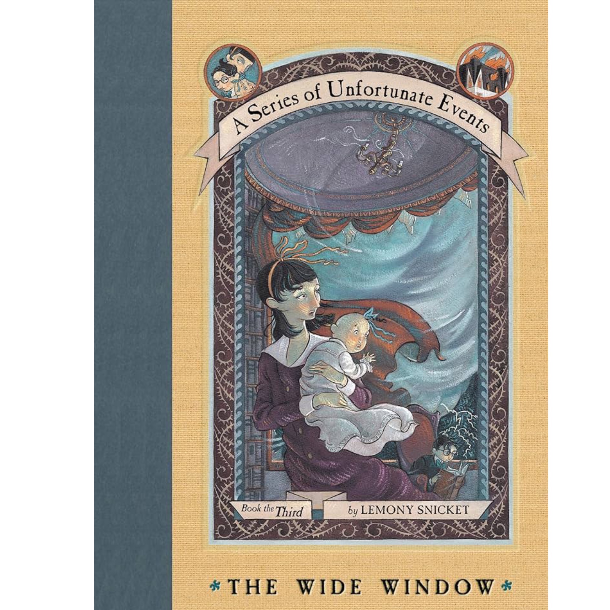 کتاب The Wide Window ( رمان پنجره عریض A Series of Unfortunate Events Book 3)