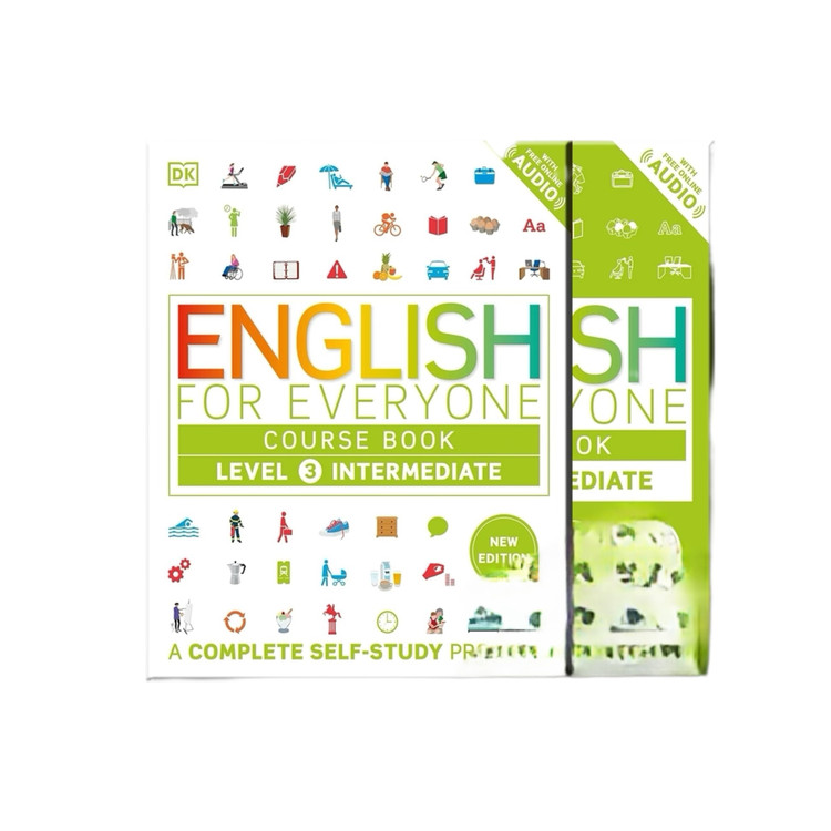 کتاب English for Everyone Level 3 Course Book + Practice Book ( چاپ رنگی )