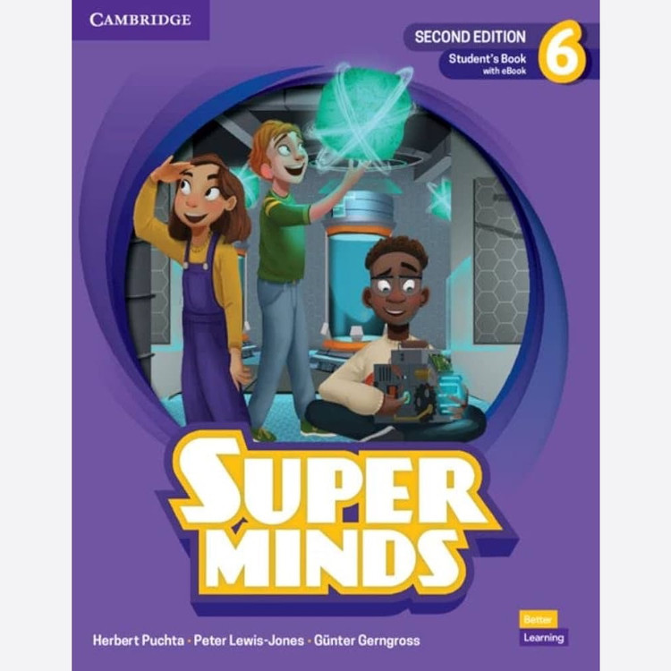 پک کامل کتاب سوپر مایندز Super Minds 6 سفیر سطح I1 تا I5