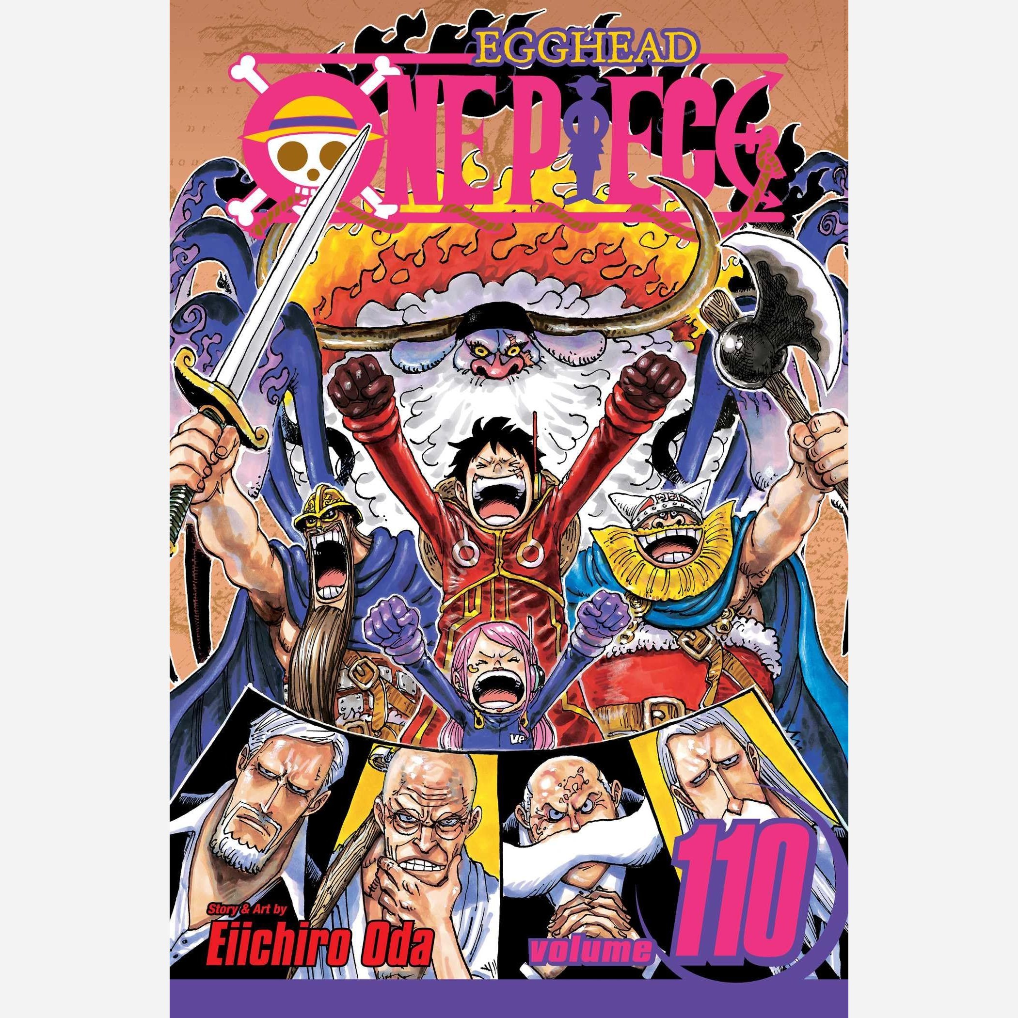 مانگا One Piece 110 وان پیس 110 انگلیسی و فارسی